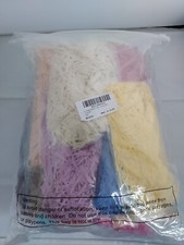 20 x 20g Multicoloured Crinkle Cut Filler Paper Shredded Raffia Paper