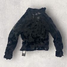 Tuzzi Womens Flowery Black