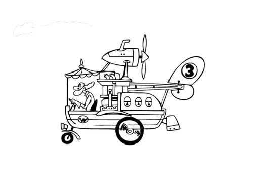 Wacky races pat pending - 8",
