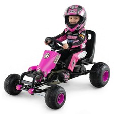 4-Wheel Pedal Go Cart w/Safety