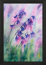 Spanish Bluebells Framed Wall