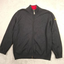 Barbour Cardigan Mens XL Black