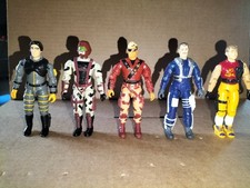 5 X ACTION FORCE - GI JOE -