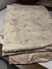 Vintage Curtains Handmade Pale