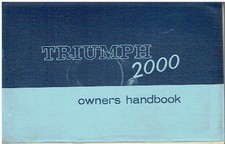 TRIUMPH 2000 Mk1 SALOON &