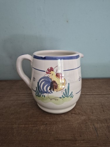 Vintage jug with cockerel - vintage,