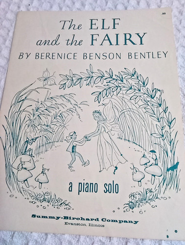 The elf and fairy - fairy, sheet