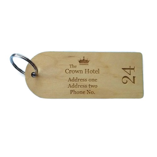 Maple wooden engraved