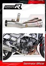 YZF R6 2010 - 2016  Racing Down Pipe Mid pipe DOMINATOR