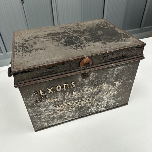 Steel box trunk - trunk, 20”