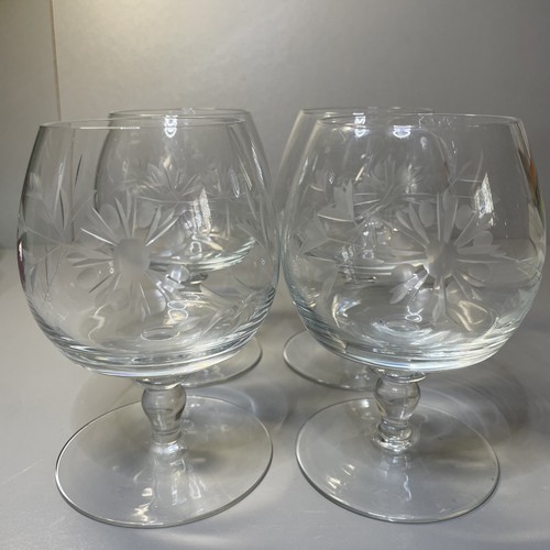 Set vintage etched - set, 4