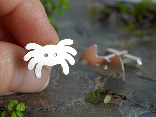 Spider bat cufflinks in - spider,