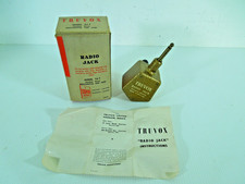 Vintage Truvox Radio Jack Plug