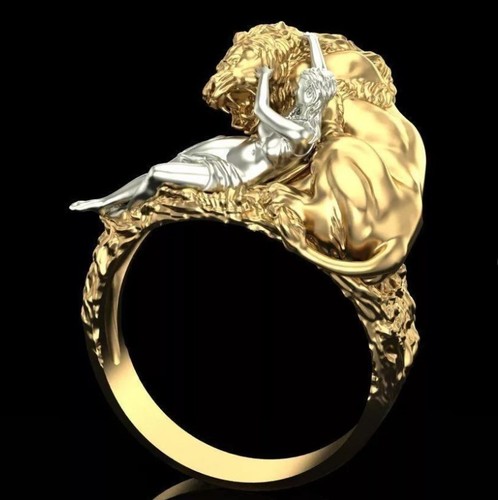 Soothing the lion ring - the,