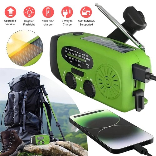 Emergency wind solar - emergency, hand