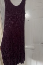 Floral Print Aubergine Maxi V