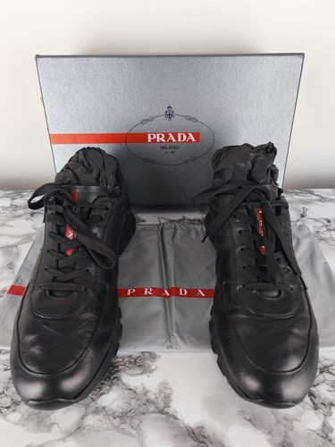 Prada mens trainers black - mens,