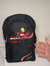 The Simpsons Vintage Backpack And Keyring New With Tags 2002 Matt Groening