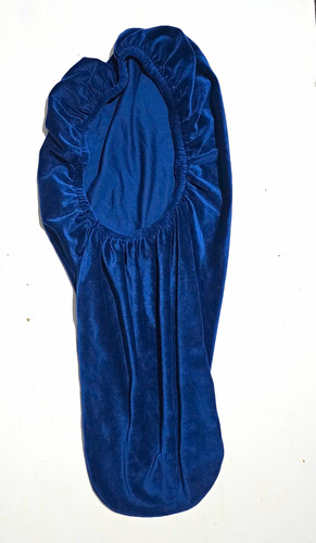 Long velvet bonnet sleep - velvet, cap