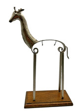 Pier Welded Metal Giraffe Sculpture Jewellery Holder Tie Rack | E1T G42