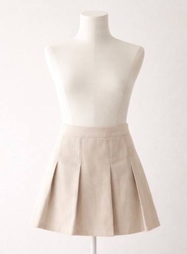Women pleated skirt size - pleated,