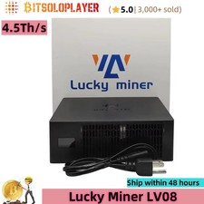 Lucky Miner LV08 Crypto Miner Bitcoin Miner WiFi 4Th/s BTC Solo Mining Machine