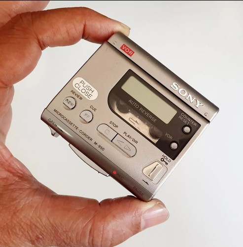 Sony 950 micro cassette - sony, m-950