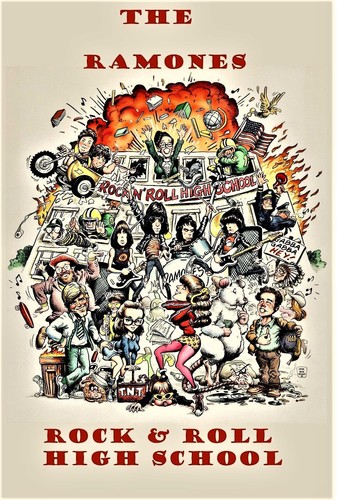 Ramones concert poster x18 - ramones, 12"x18"