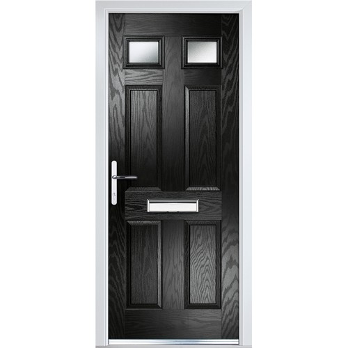 Composite front door - composite, six