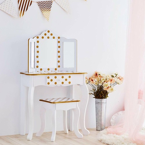 Girls vanity set white - vanity,