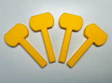 X8 Anti-Wobble inserts for DeWalt Tough System 2.0 draws. Anti-tilt YELLOW