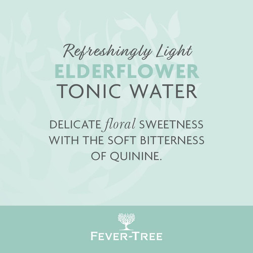 Fever tree elderflower tonic - fever-tree,