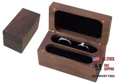 Quad wedding ring box - quad,