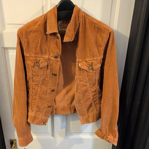 Levis vintage jacket burnt - levis,