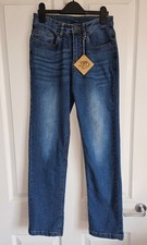 Boys Mid Blue Jeans by