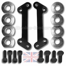 COMPBRAKE2 POT REAR BRAKE CALIPER CLASSIC CONVERSION BRACKET FIT SUBARU IMPREZA 