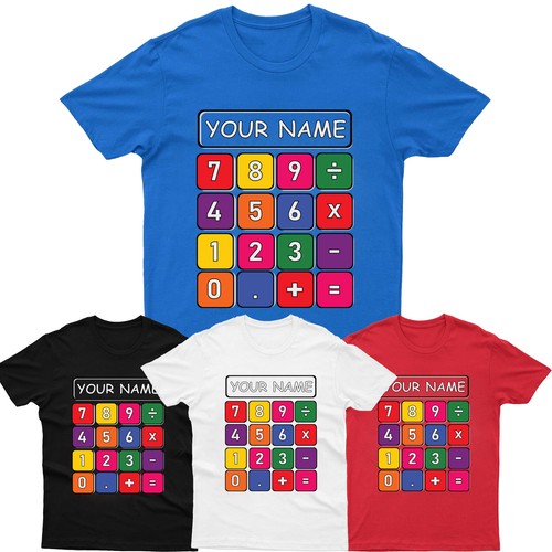 Personalised calculator number - personalised,