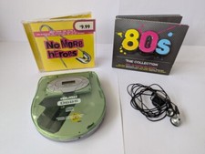 BUSH CDW110 DBBS Personal CD Player inc Headphones & CDs 80s/90s Good Con