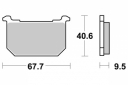 Brake pad kawasaki - kawasaki, 750