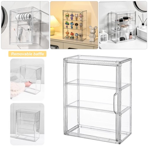 Wall mounted clear display - clear,