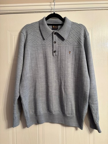 Mens gabicci grey long sleeved - gabicci,