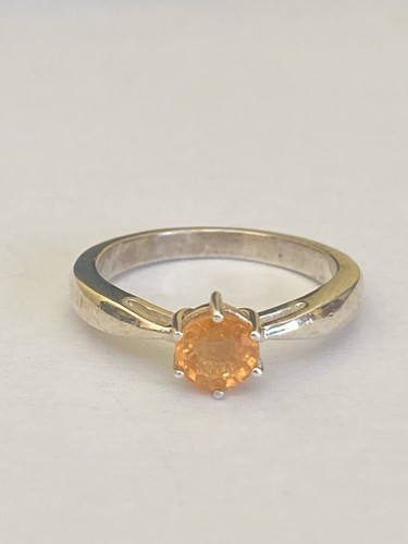 Sterling silver citrine set - sterling,