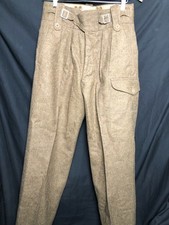 Original British Army Serge Battledress Trousers - Size 8 - 33" Waist
