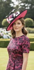 Royal ascot hat - royal, side