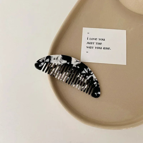 Wide tooth acetate hair comb - hair,