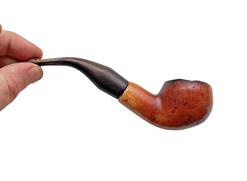 Vintage curved meerschaum - vintage,