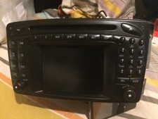 Mercedes CLK Direct Replacement  Voice Command Sat Nav With Map Fully Tested. 