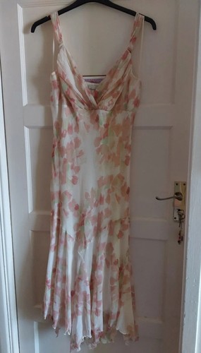 Bhs cream pink green floral - cream,,