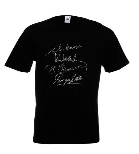 Beatles autograph shirt paul - autograph,