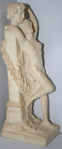 Lovely vintage alabaster resin - lovely, alabaster/resin